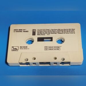 James Bond 13 Original Themes Cassette Tape No Case